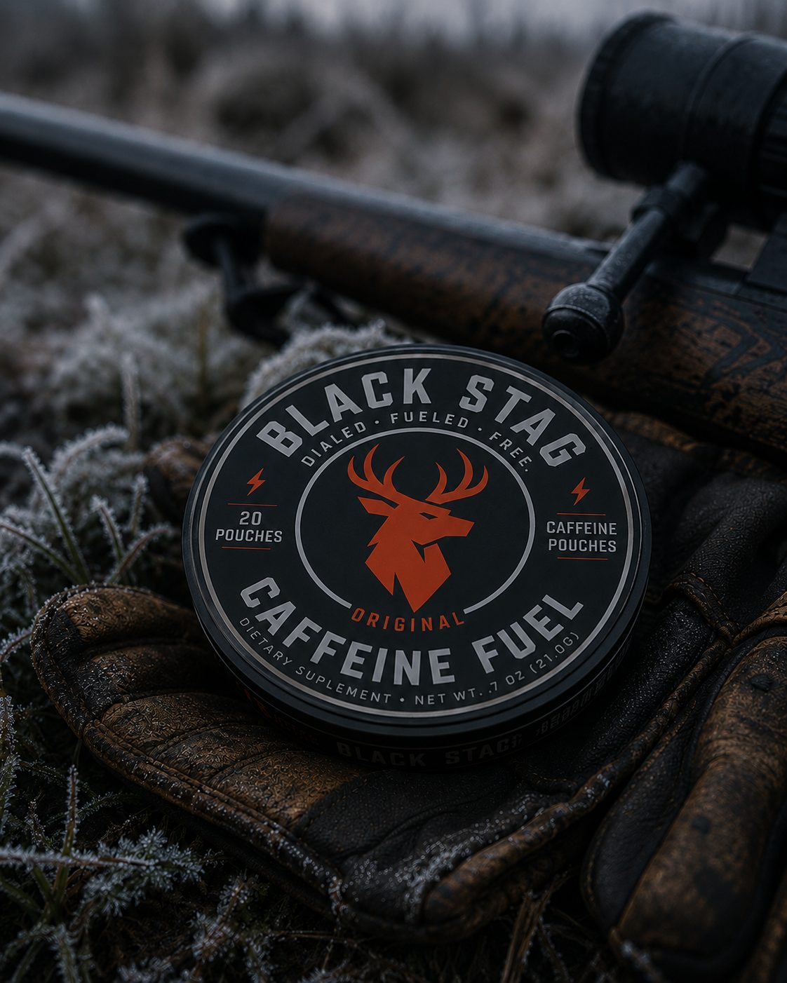 Black Stag Caffeine Fuel tin